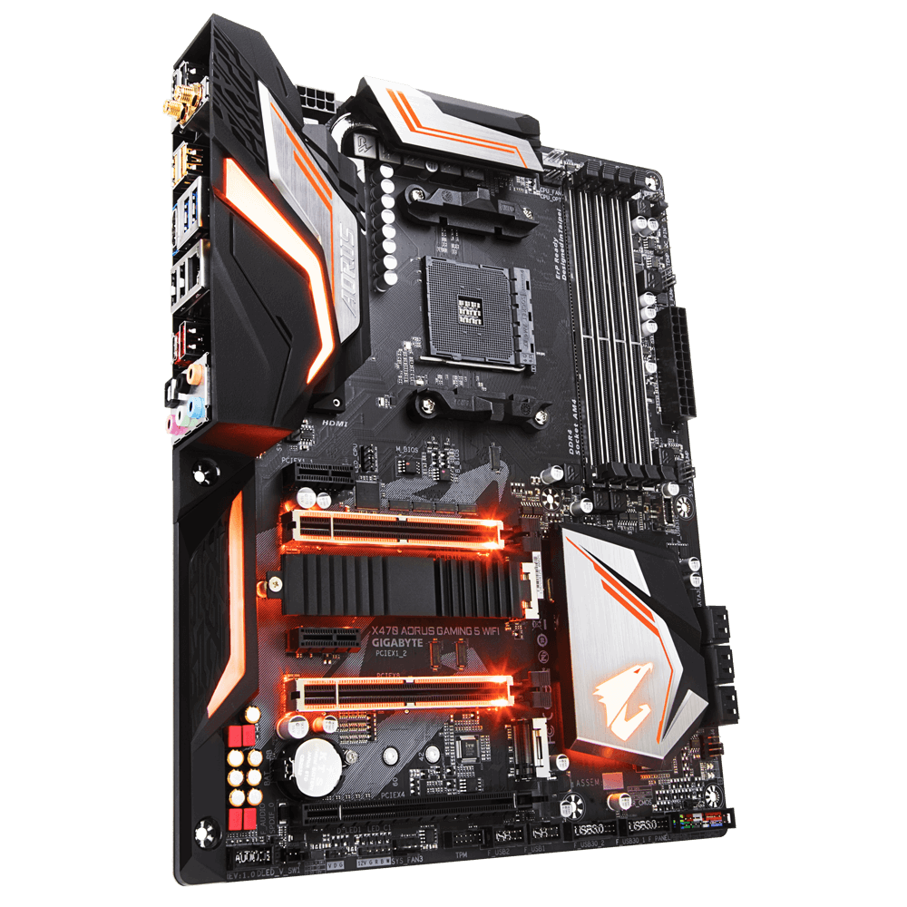 Gigabyte X470 Aorus Gaming 5 Wifi - Motherboard Specifications On